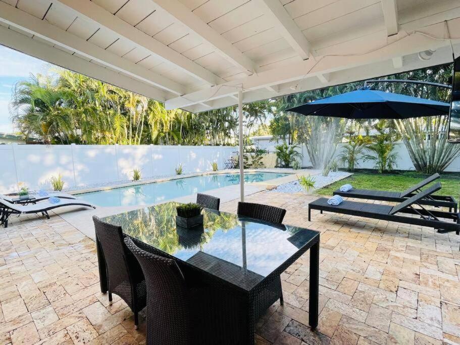 הוילה פורט לודרדייל Tropical Oasis House Private Pool Family Yard מראה חיצוני תמונה