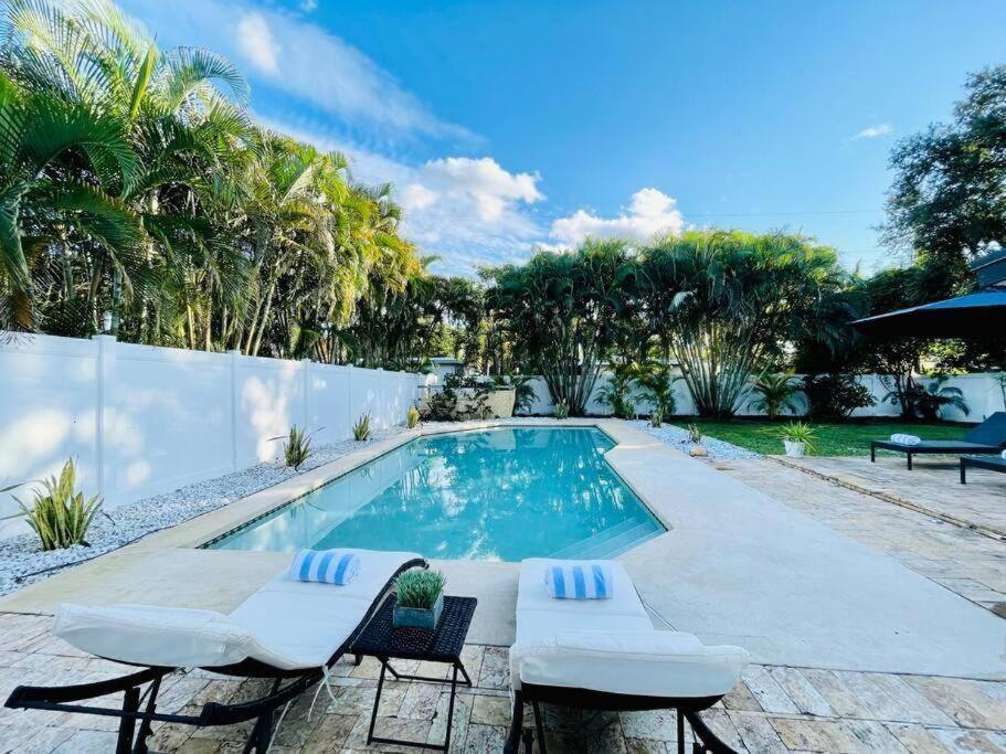 הוילה פורט לודרדייל Tropical Oasis House Private Pool Family Yard מראה חיצוני תמונה